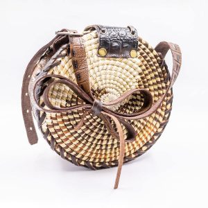 Cartera ñocha cuero correa larga