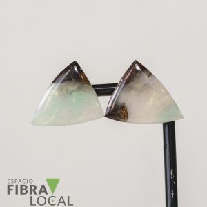 Aros de resina y madera
